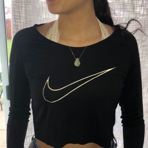 Nike, long sleeve workout shirt